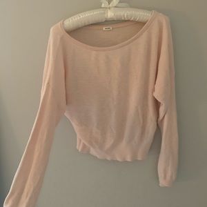 GARAGE light pink sweater